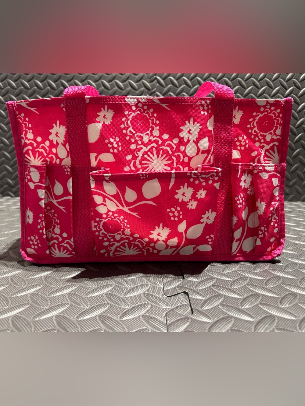 Thirty One Pink Floral Keep It Caddy